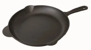 Pre-seasoned cast iron fry pan/skillet