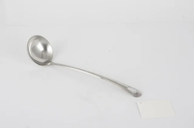 RGS-S50831 Stainless steel 1.5cm round end 6-point spoon / soup leakage SS201