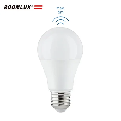 LED Microwave + Lighting Sensor (Photocell) Bulb A60 E27 9w 12w