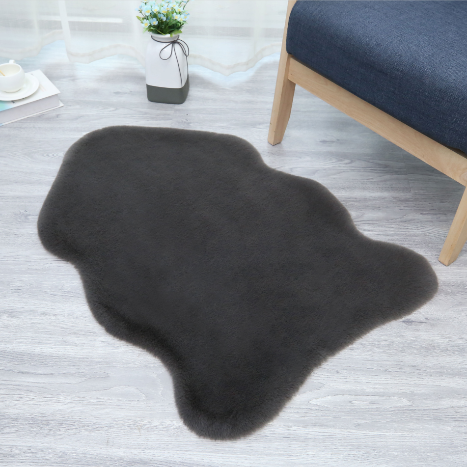Fashion faux fur rug and carpet Hot Sale faux fur carpet rugs Fake rabbit fur carpets and rugs