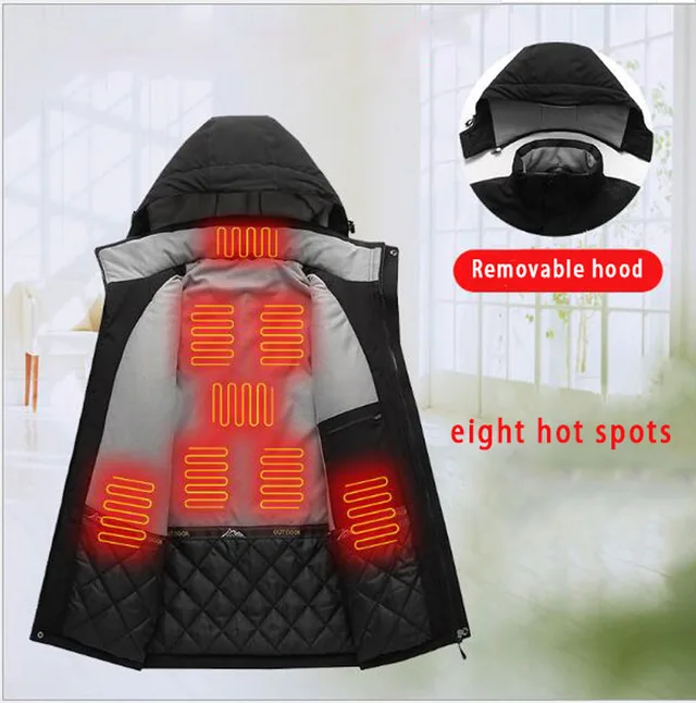 Heated outdoor jacket