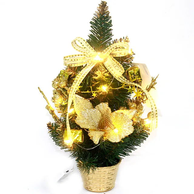 New style Chirstmas tabletop tree with ornaments