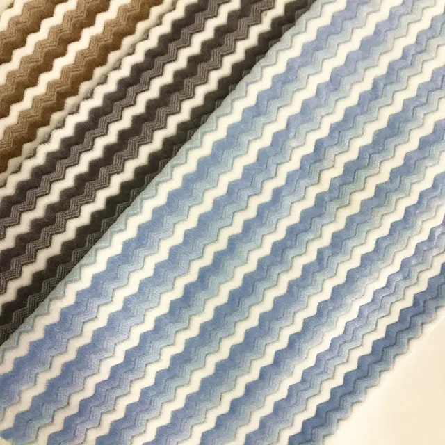 Flannel Jacquard With Cationic Yarn