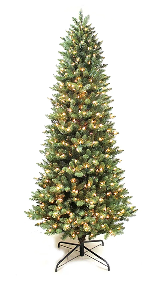 Luxury artificial Christmas tree with LED lights