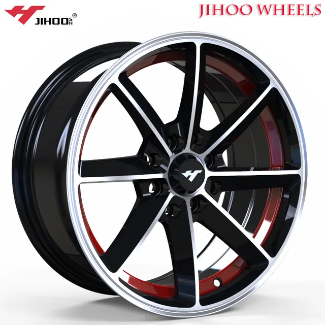0AZ9972 13 14 15 inch alloy wheel rims for car aftermarket aluminum alloy wheel rim with 4/8*100-114.3 auto wheel hub
