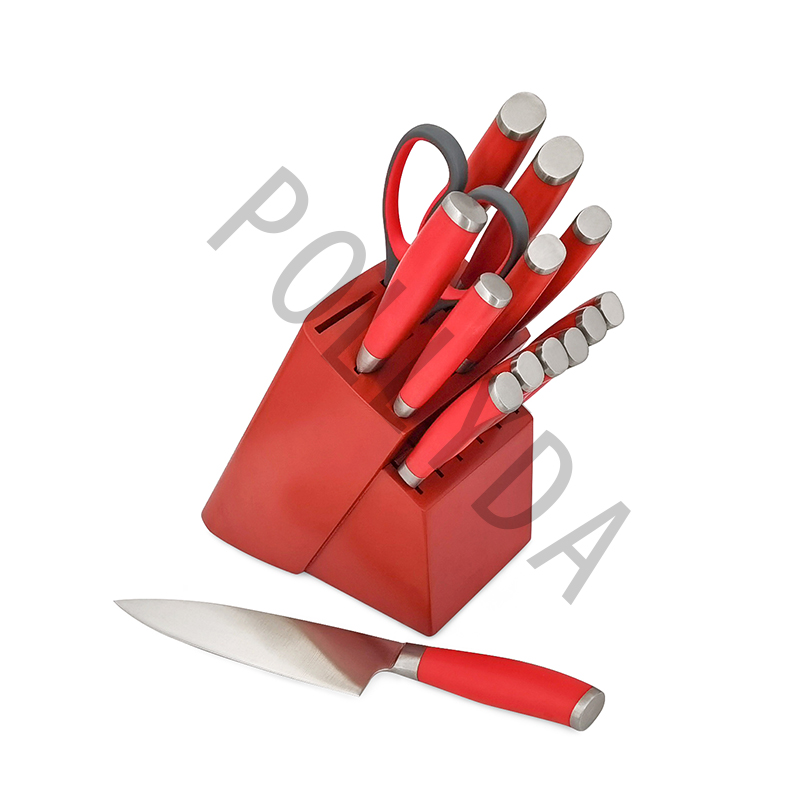 15-piece with bolster knife set kitchen knife D77-15S