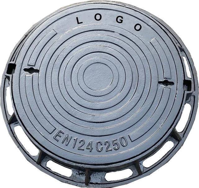 Ductile iron round manhole cover and frame