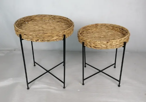 YR21040305 zhengheshun living room set 2 water hyacinth side table