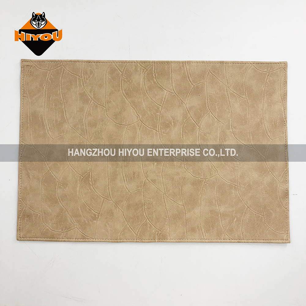 Leather placemat