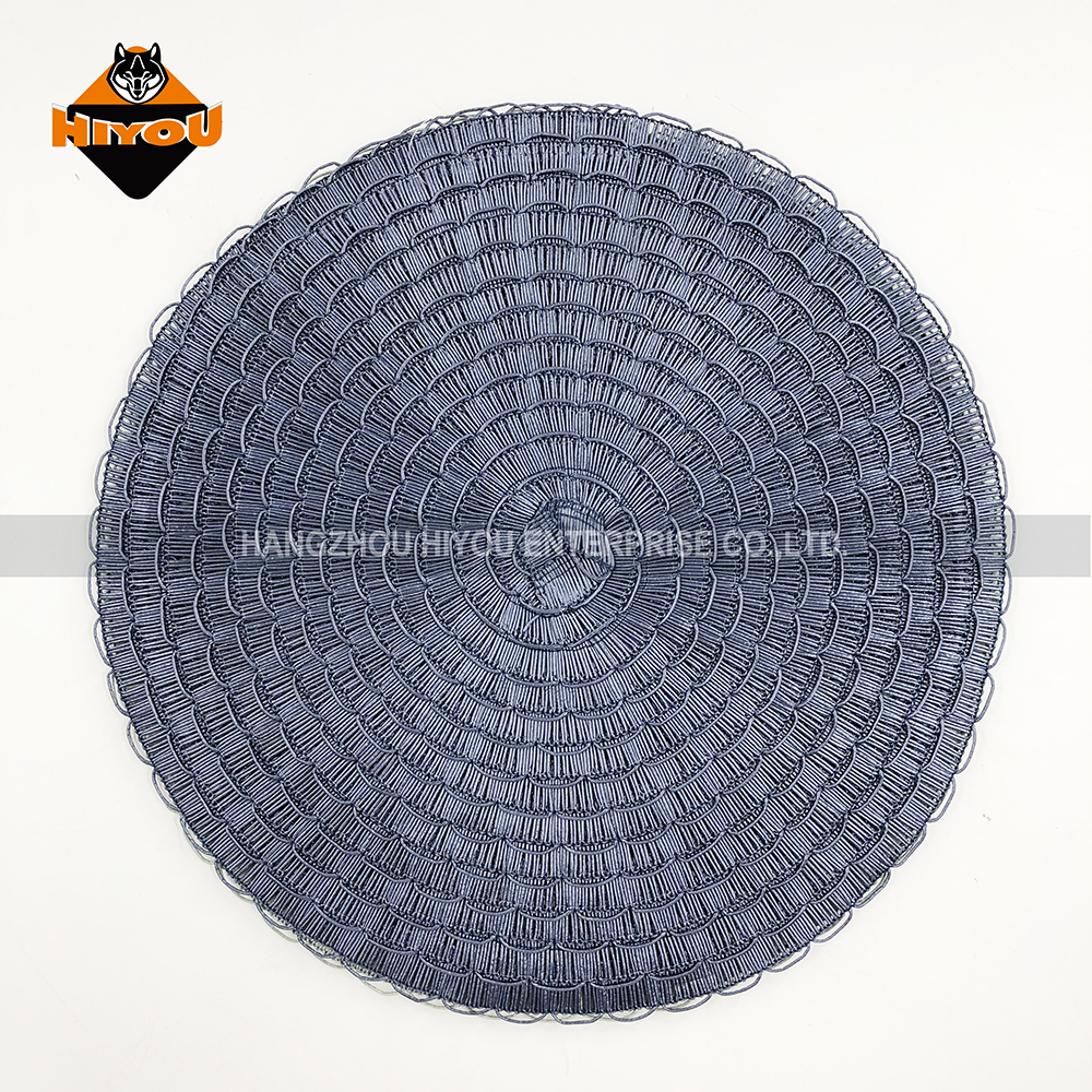Round PP woven placemat