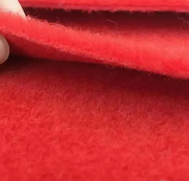 Red series of film covered carpet for graphic Exhibition