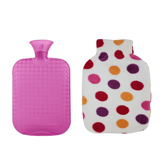 Hot Water Bag for Pain Relief Fleece Cover