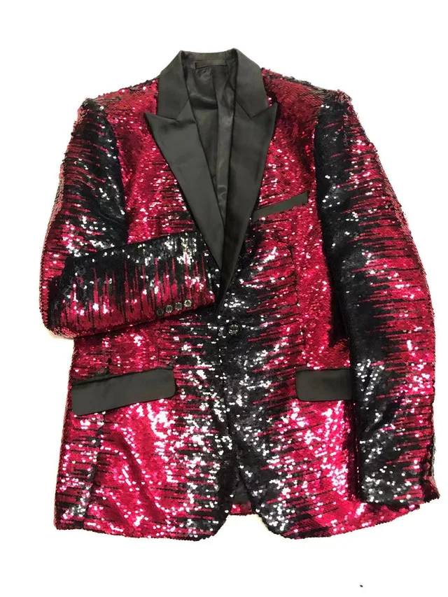 Paillette suit