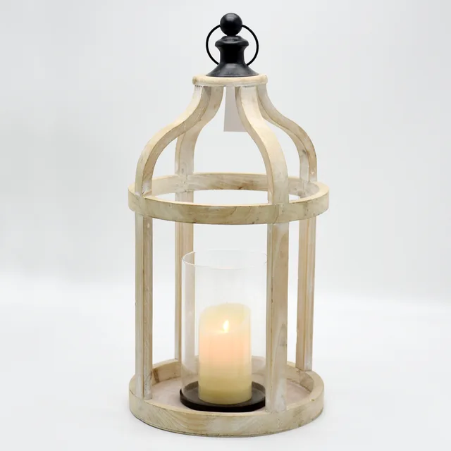 Farmhouse Home Decorative Wooden Lantern