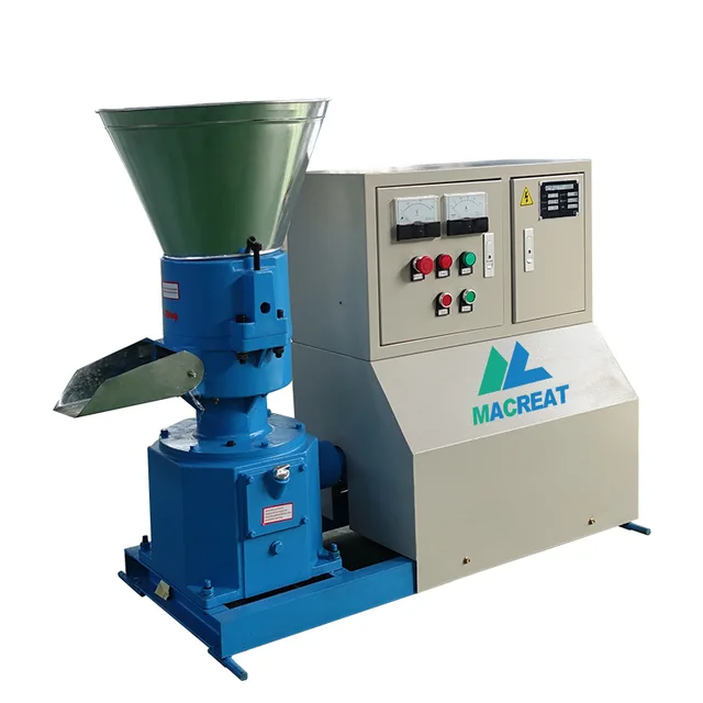 LIDA Flat Die Biomass Sawdust Pellet Product Mill LD200