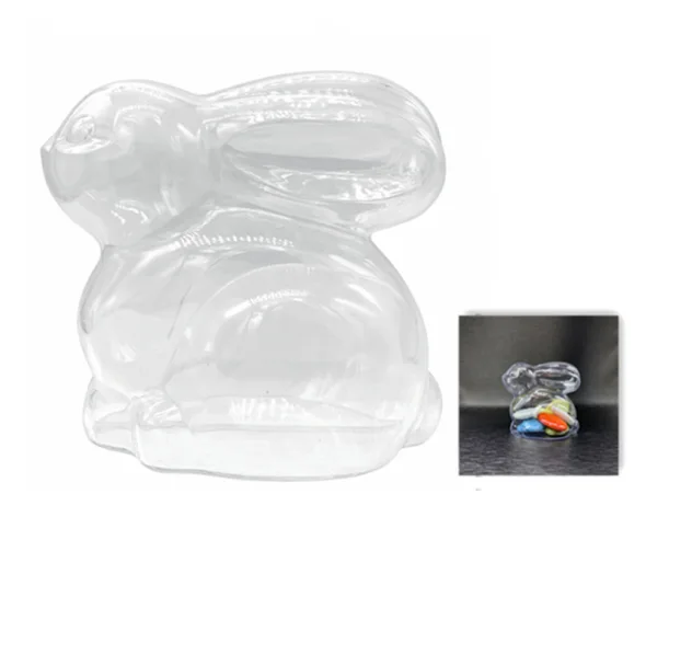 DIY Acrylic Fillable Rabbit 10×9cm