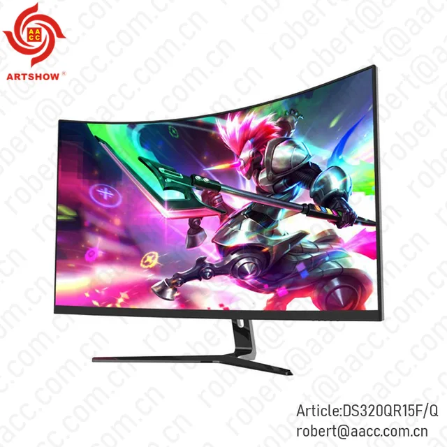 27" 32" Gaming LED Monitor Curved Surface Display