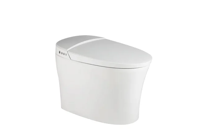 EGS&CUPC certification simple and elegant remote control feet sensor auto smart toilet