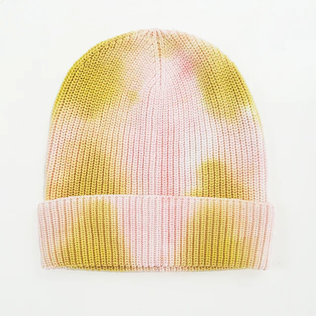 Tie dye bucket beanie