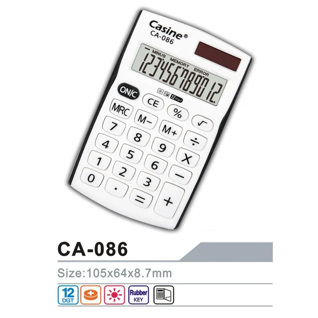 CA-086 - Casine- handheld calculator