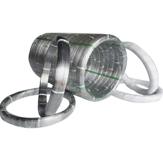Hot dipped galvanized oval wire 3*2.4mm 2.2*2.7mm