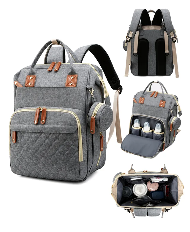 Multi Purpose Diaper Bag With Portable Changing Pad