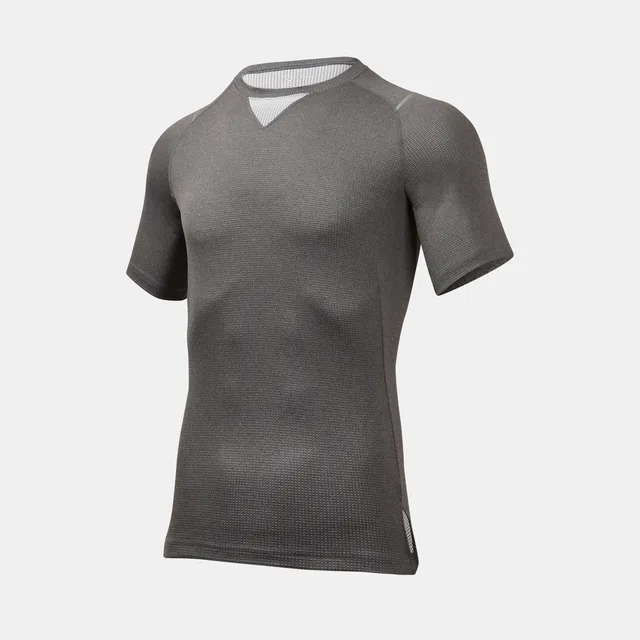 Summer/spring men's fast dry/touch cool knit crew neck ss tee for outdoor sports/workwear