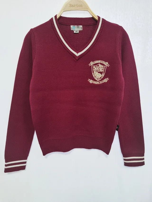Boy's knitting school sweater