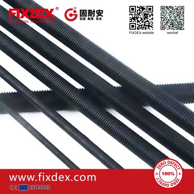 Black threaded rod