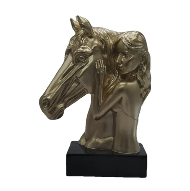 Polyresin abstract home decoration