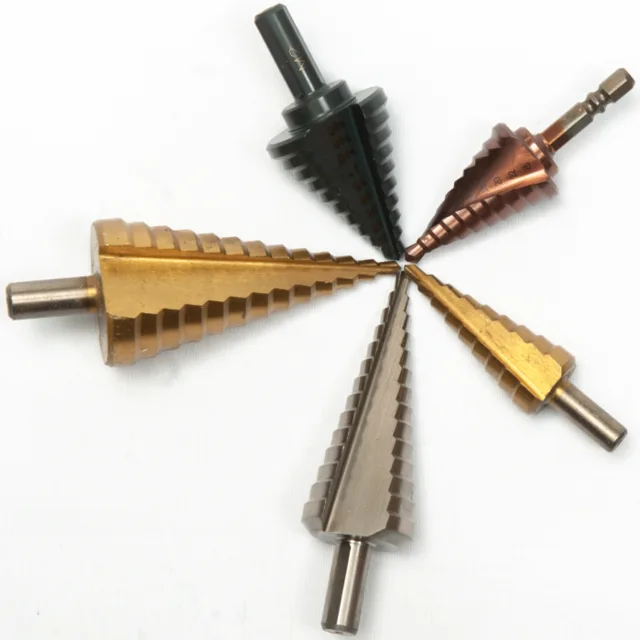 High-Speed Steel Step Drill 4241 4341 6542 M35 4-12/4-20/4-32mm