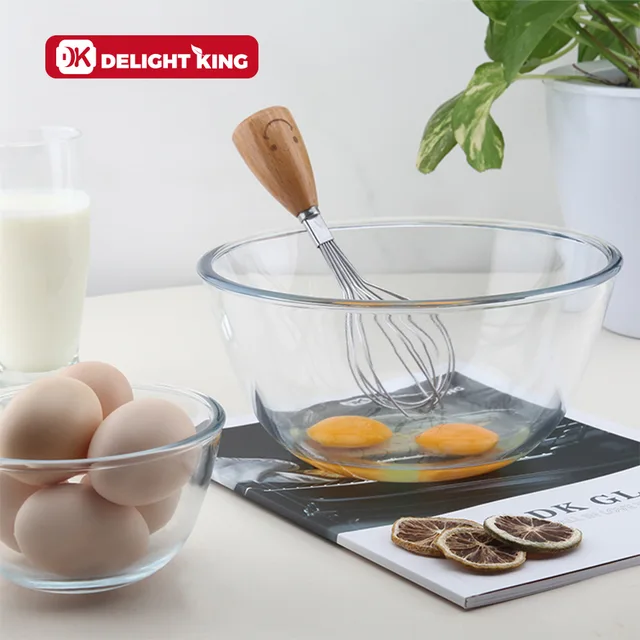 DK GLASS heat resistance borosilicate glass sald bowl soup bow mixing bowl set