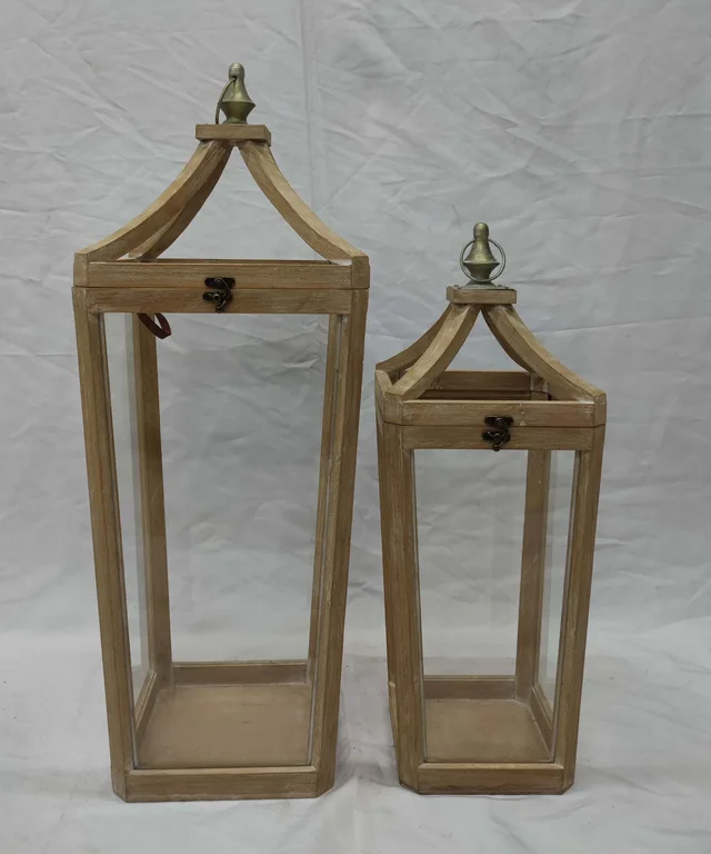 Wooden lantern