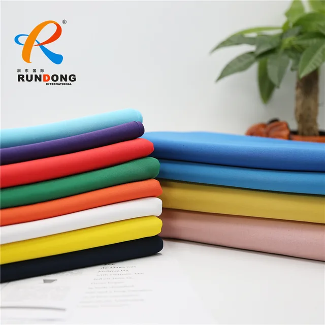 Shandong rundong textile 8020 polyester cotton healthy fabric for school uniform