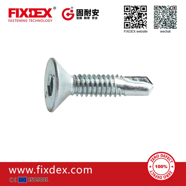 Hex head galvanized self tapping screws