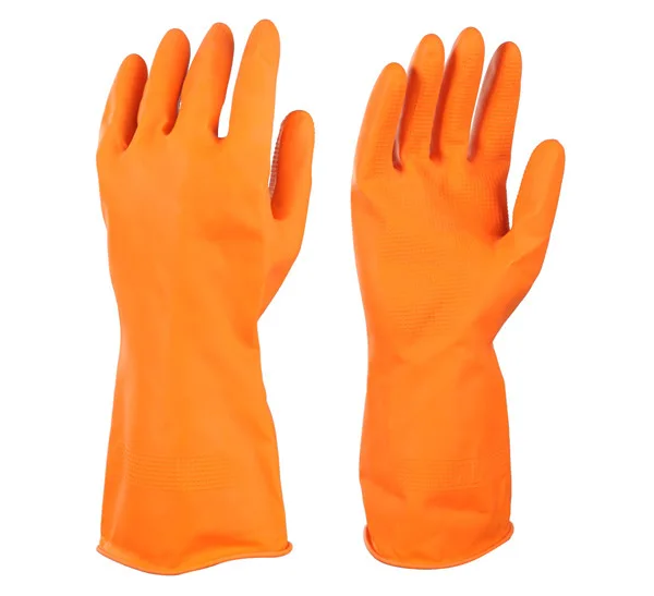 Xingli orange household latex gloves