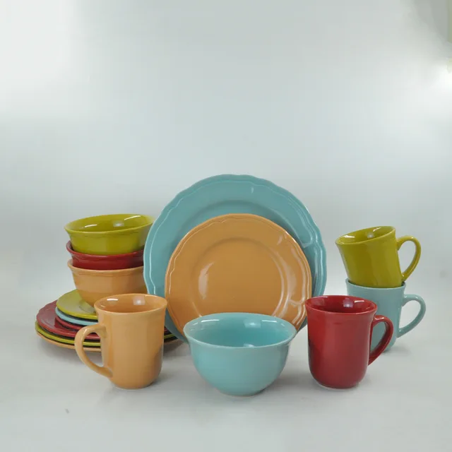 Wholesale High Quality Western Ceramic Dinnerware Customized Packing