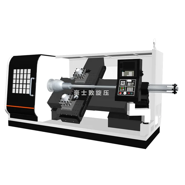 Enhanced High Performance Double Roller CNC Metal Spinning Machine