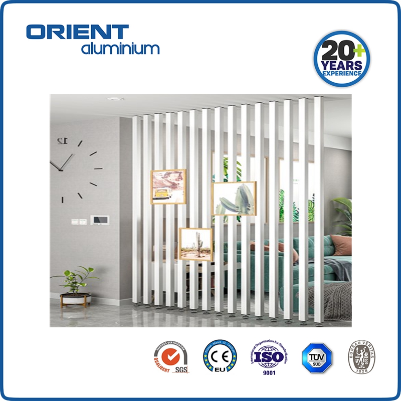 High Quality Aluminium Partition Living Room Kitchen Partition
