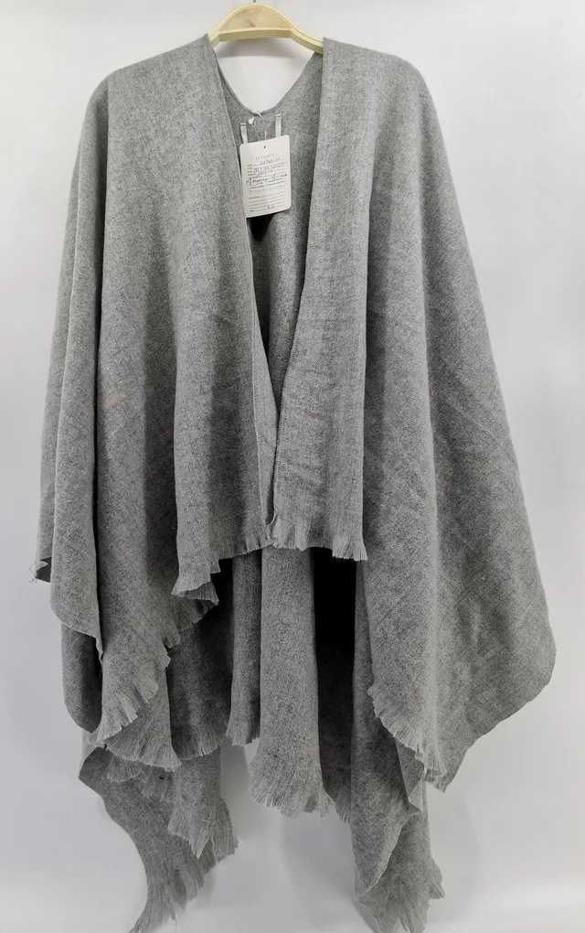 Woven poncho