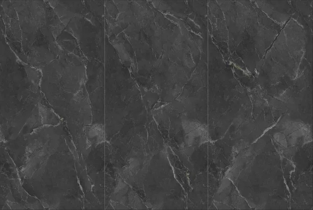 Polished glazed porcelain tiles