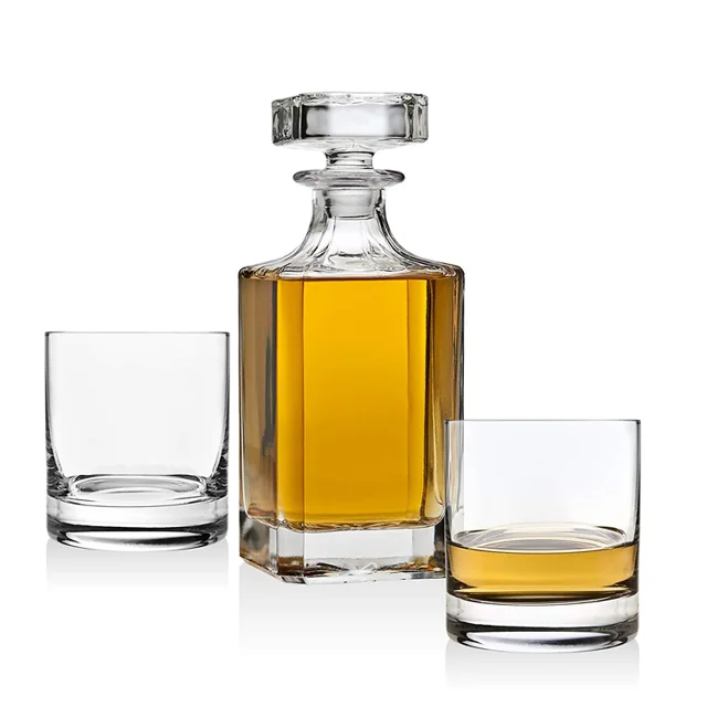 Whisky cheap lead-free glass crystal glass decanter