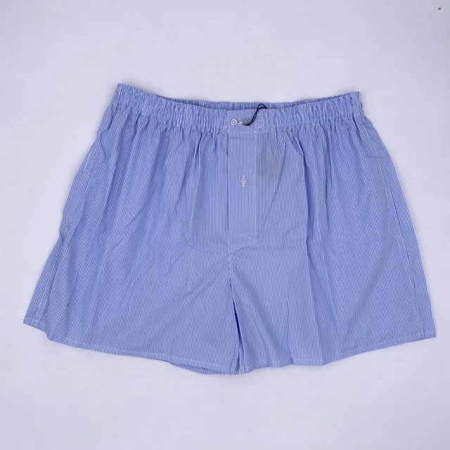 100%cotton men's woven boxer
