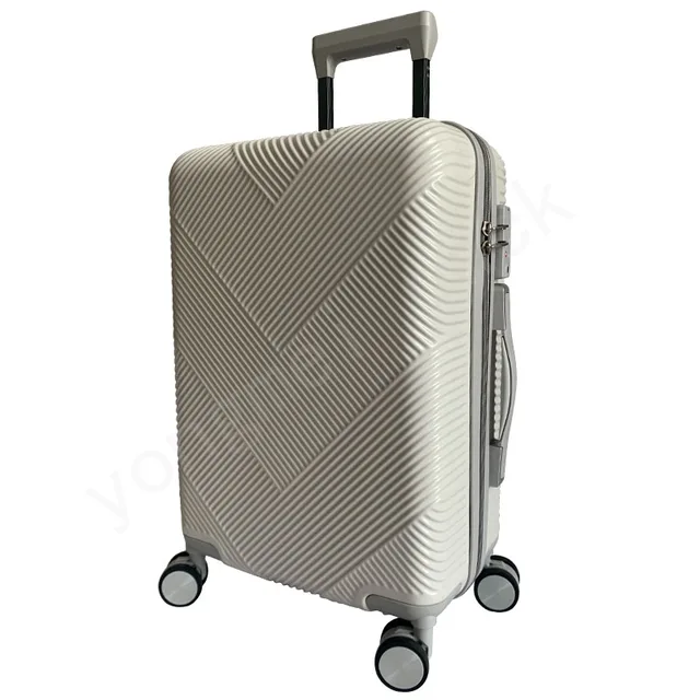 Luggage Trolley Luggage ABS+pc Case Aluminum Tie Rod