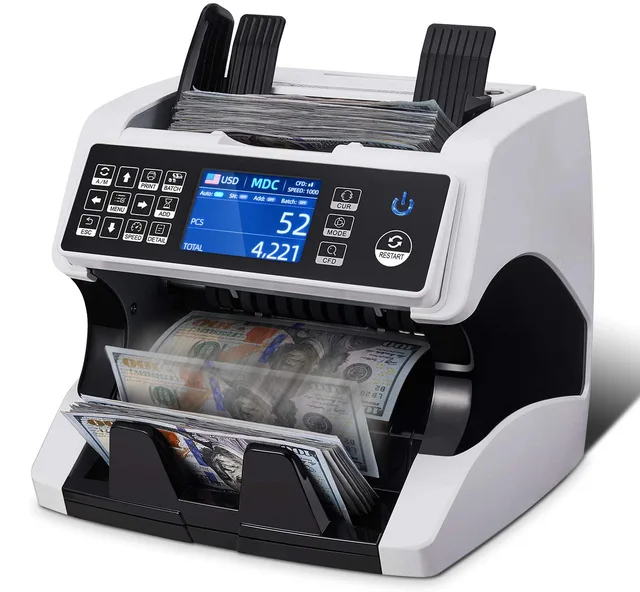 AL-920 Multi Currency 2 CIS Mix Value Money Counter