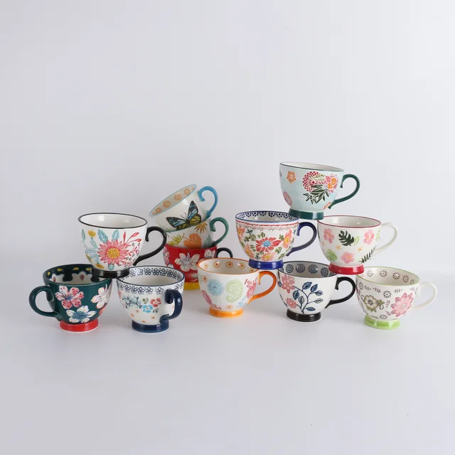 New bone china printing mug