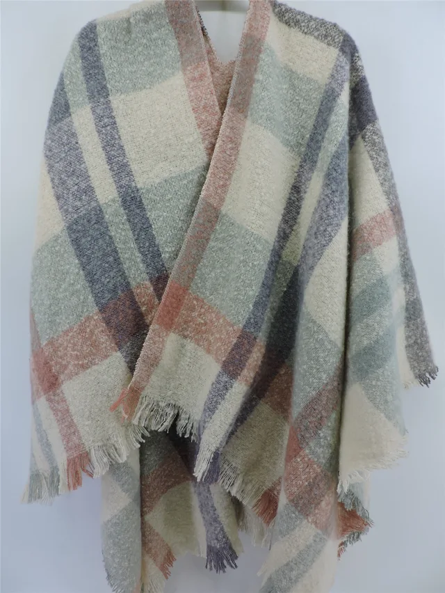 Woven poncho