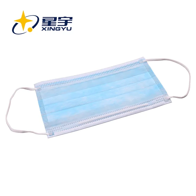 Disposable medical 3-ply masks