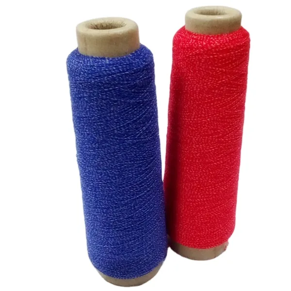 Rubber covered latex elastic thread yarn for socks and gloves