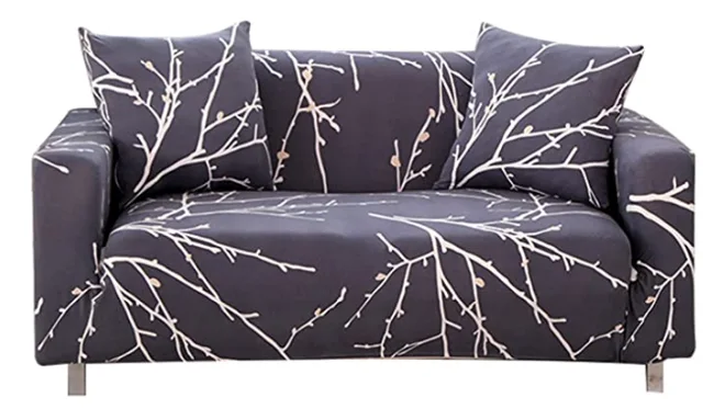 High quality microfiber elastic printed sofa cover